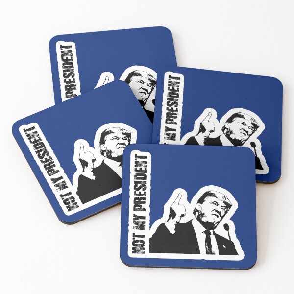 Item preview, Not My President: Trump Anti-MAGA designed and sold by ReggieRaggz.