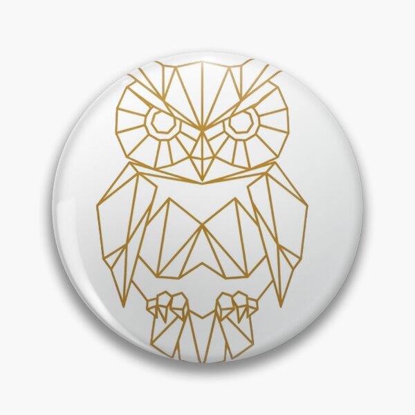 Item preview, Geometric Owl Minimalist Polygon Logo designed and sold by Pollock.