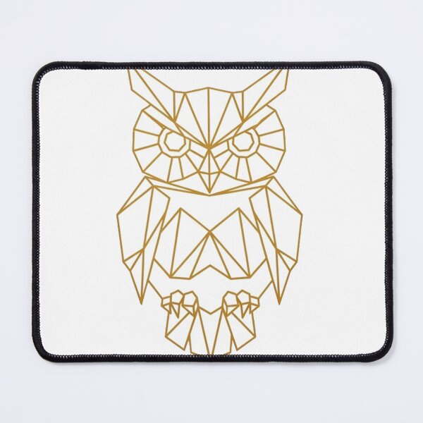 Item preview, Geometric Owl Minimalist Polygon Logo designed and sold by Pollock.
