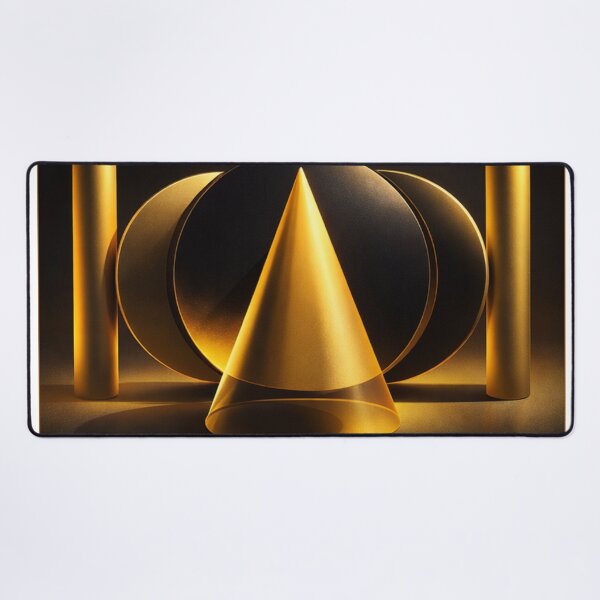 Item preview, Geometric harmony - Bold Composition – Modern Abstract Art designed and sold by ArtGMerch.
