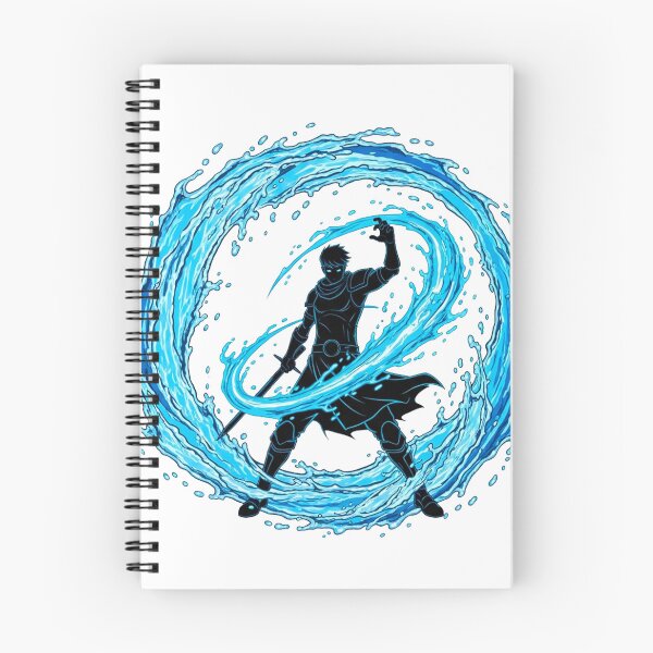 Item preview, Anime Water Style Warrior Energy Logo designed and sold by Pollock.