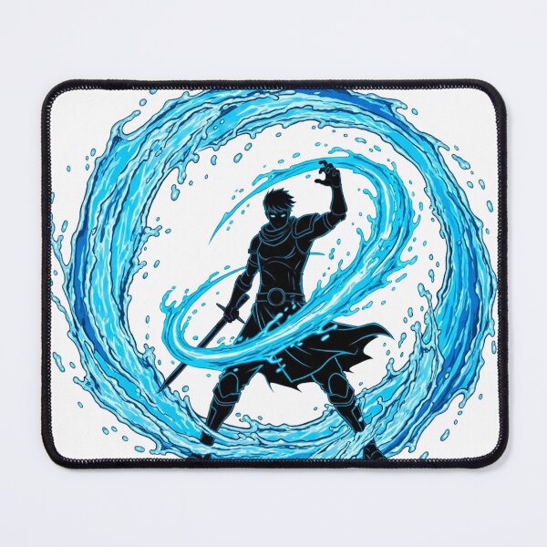 Item preview, Anime Water Style Warrior Energy Logo designed and sold by Pollock.