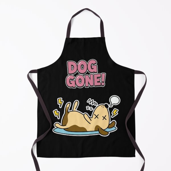 Item preview, Dog Gone! Funny knocked Out Dog Cartoon designed and sold by Taridesign.