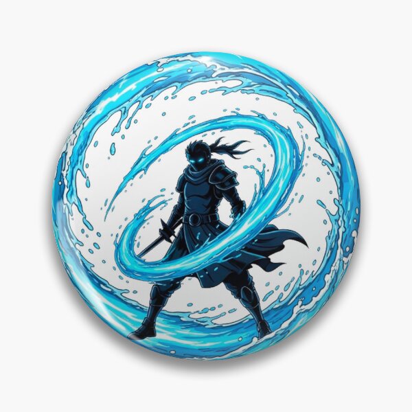 Item preview, Blue Elemental Anime Power Graphic  designed and sold by Pollock.