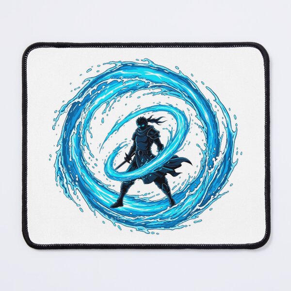 Item preview, Blue Elemental Anime Power Graphic  designed and sold by Pollock.