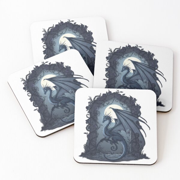Item preview, Dragon Moon Ruins Scene designed and sold by IllumeInk.