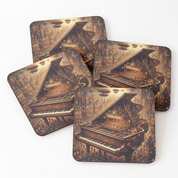 Item preview, Steampunk Piano Concert Hall designed and sold by CTRL+ALT+Divine.