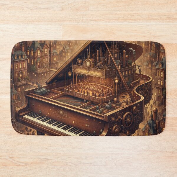 Item preview, Steampunk Piano Concert Hall designed and sold by CTRL+ALT+Divine.
