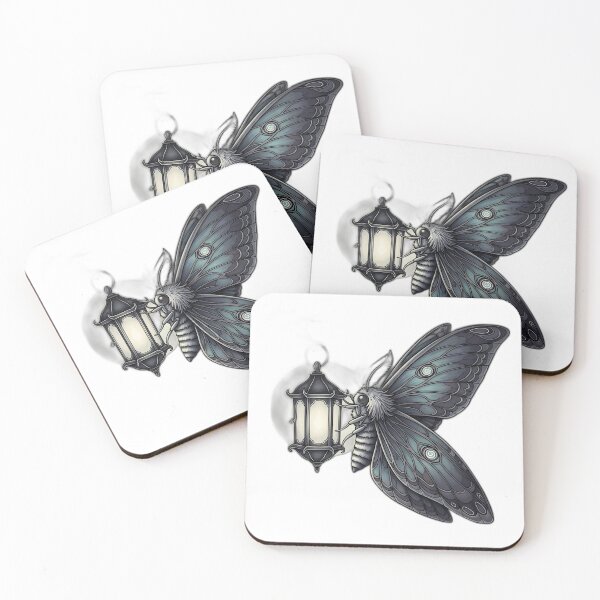 Item preview, Moth Lantern Night Guardian designed and sold by IllumeInk.