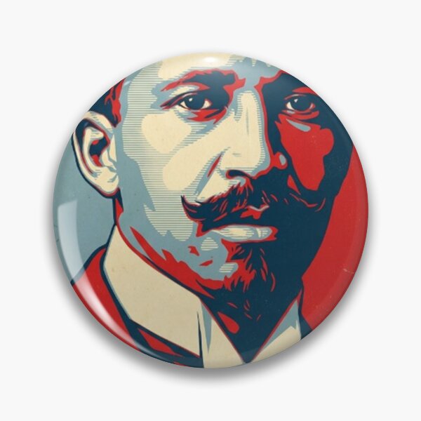 Item preview, WEB Du Bois Hope Style Retro Poster Art Poster designed and sold by Anya Byron.