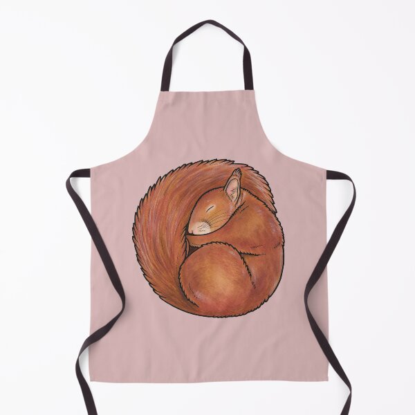 Item preview, Sleeping Red Squirrel designed and sold by animalartbyjess.