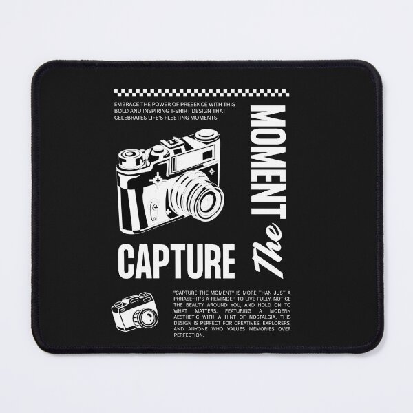 Item preview, Capture The Moment Vintage Camera Art designed and sold by The Design Asset Station.