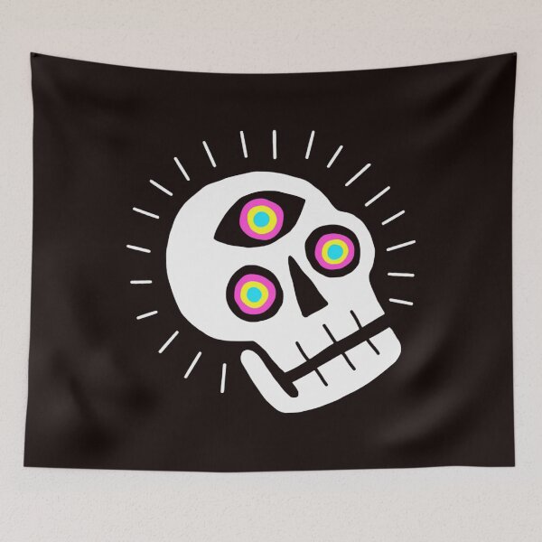 Item preview, Enlightened Skull designed and sold by ZACKBLOO.