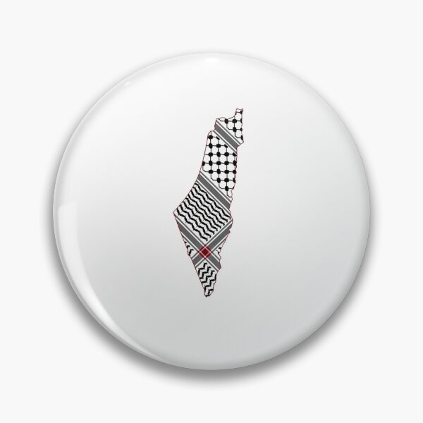 Item preview, Palestine Keffiyeh Map Cultural Symbol Logo designed and sold by Pollock.