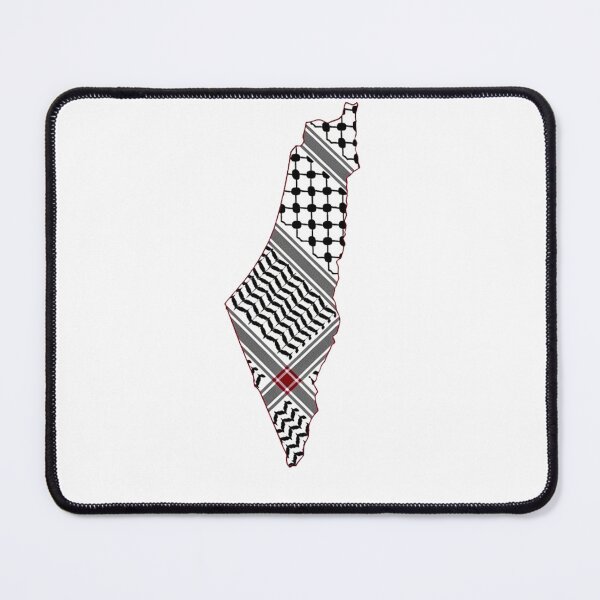 Item preview, Palestine Keffiyeh Map Cultural Symbol Logo designed and sold by Pollock.