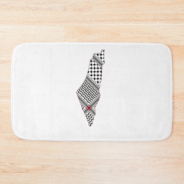 Item preview, Palestine Keffiyeh Map Cultural Symbol Logo designed and sold by Pollock.