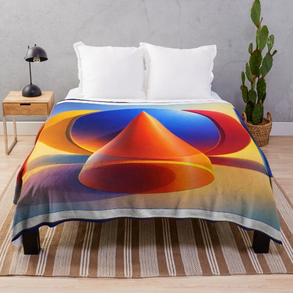 Item preview, Geometric harmony - Colorful Geometric Forms – Modern Abstract Poster designed and sold by ArtGMerch.