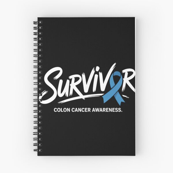 Item preview, Survivor Colon Cancer Awareness Shirt Bold All-Caps Ribbon Overlap Single Underline Tee designed and sold by DarylWelsh2024.