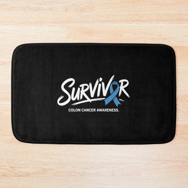 Item preview, Survivor Colon Cancer Awareness Shirt Bold All-Caps Ribbon Overlap Single Underline Tee designed and sold by DarylWelsh2024.