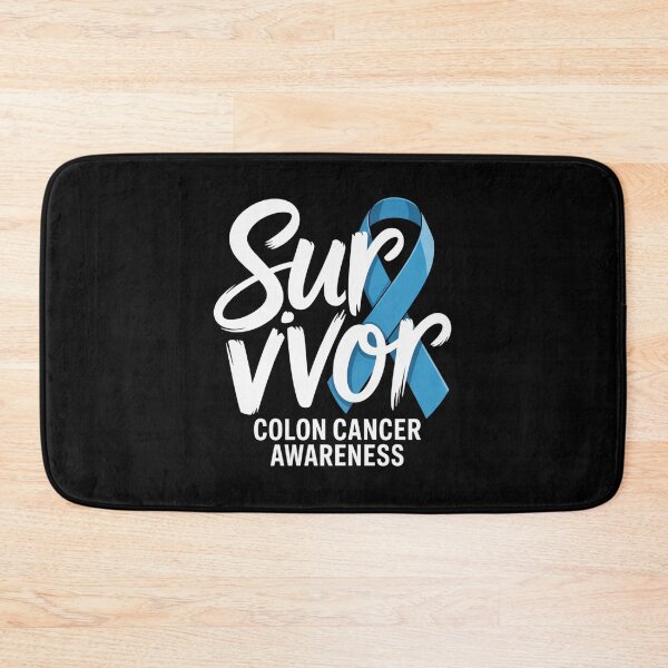 Item preview, Survivor Colon Cancer Awareness Shirt Two-Line Stacked Script Oversized Ribbon Tee designed and sold by DarylWelsh2024.