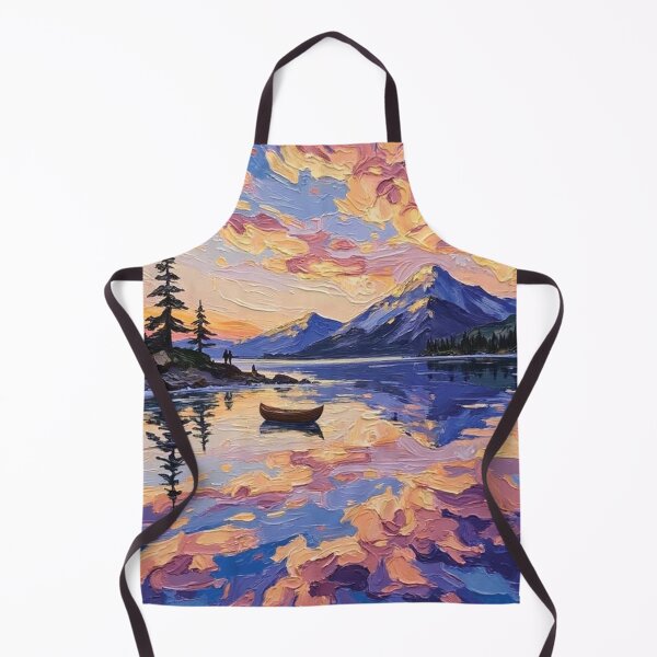Item preview, Vivid Dreamland Mountain Lake designed and sold by The Design Asset Station.