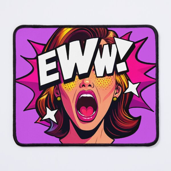 Item preview, Eww! Pop Art Funny Retro 90s Kid 60s Bold Graphic Sarcastic Teen Girl T-Shirt designed and sold by pillarofme.