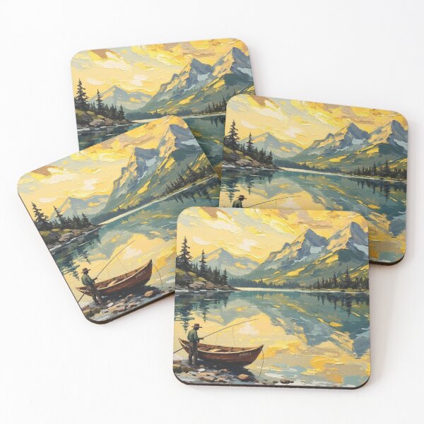 Item preview, Pastel Morning Mist Scenery designed and sold by The Design Asset Station.