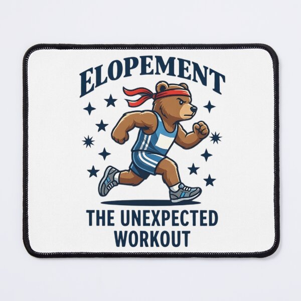 Item preview, Autism Neurodiversity Bear Elopement The Unexpected Workout | Funny Autism Awareness Cute Bear Meme designed and sold by MyTeeSh.