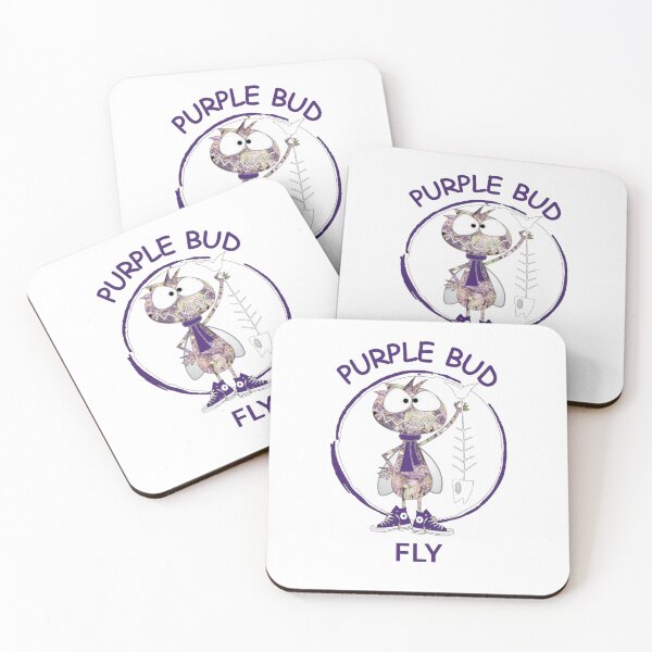 Item preview, Purple Bud Fly /White Famous Flies 313 Series  designed and sold by famousflies313.