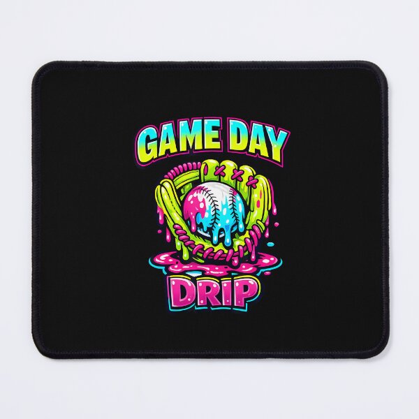 Item preview, Game Drip Ice Cream Drip Baseball designed and sold by irifine.