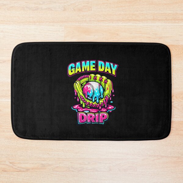 Item preview, Game Drip Ice Cream Drip Baseball designed and sold by irifine.