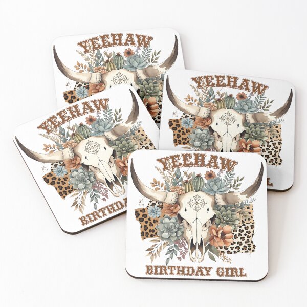 Item preview, Yeehaw Western Birthday Girl design designed and sold by TheBeesForYou.
