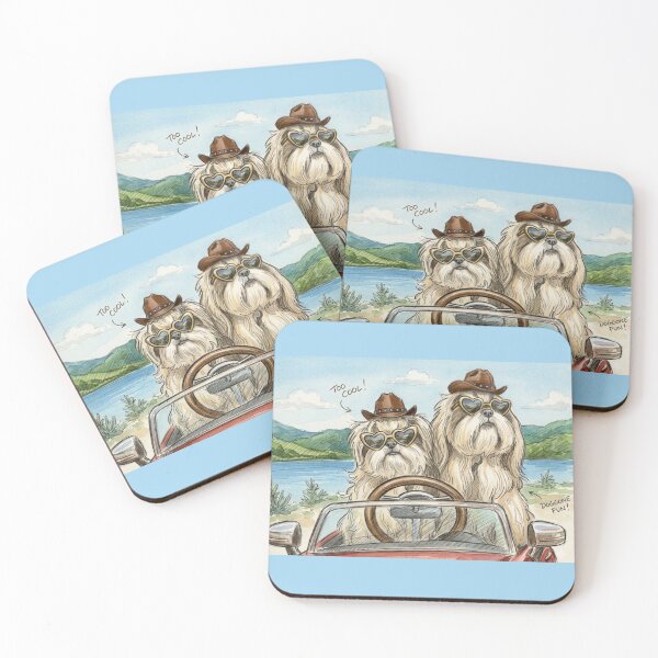 Item preview, Dog Friends Road Trip  designed and sold by Juzzy72.