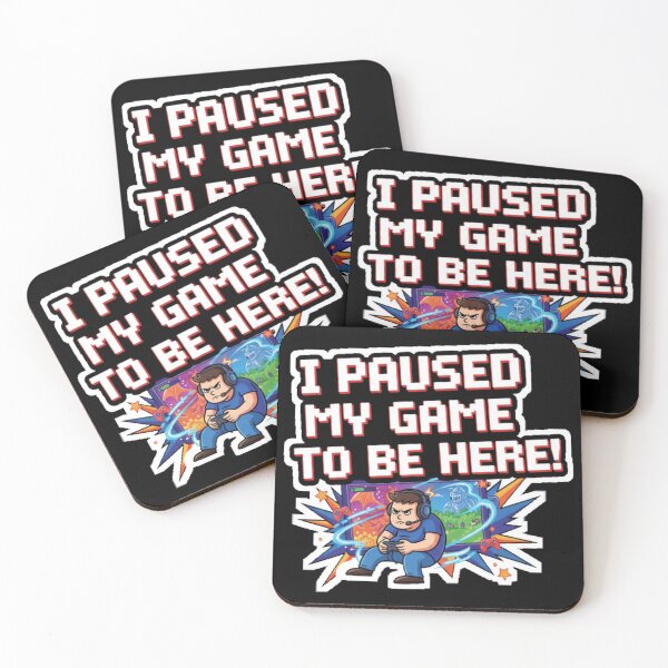 Item preview, I Paused My Game To Be Here! designed and sold by Giulivo Store Graphic.