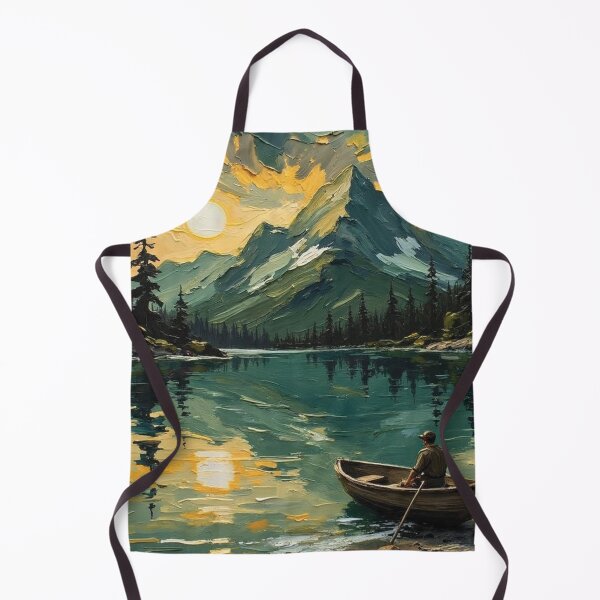 Item preview, Emerald Green Forest Lake designed and sold by The Design Asset Station.