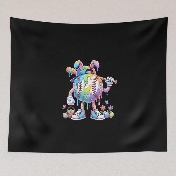 Item preview, Easter Baseball Ice Cream Drip designed and sold by irifine.