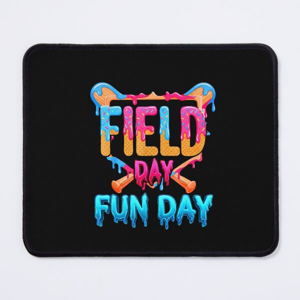 Item preview, Field Day Fun Day Funny Baseball Drip Icecream designed and sold by irifine.