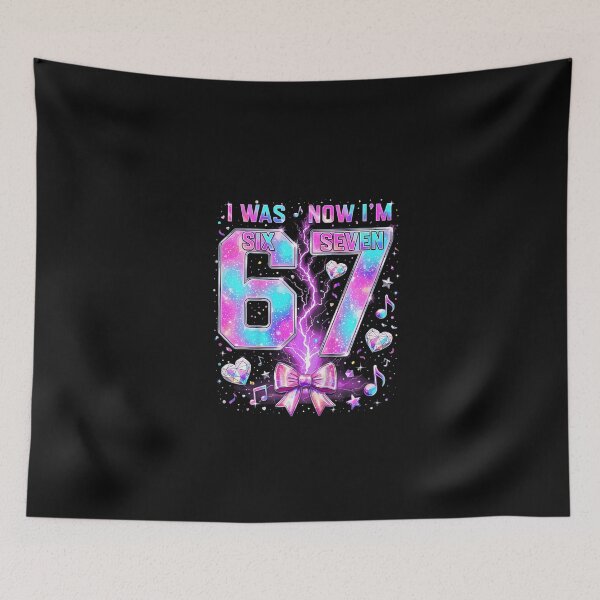Item preview, I Was 6 Now I'M 7 K-Pop Birthday Girls 67 designed and sold by irifine.