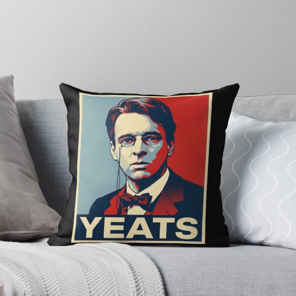 Item preview, William Butler Yeats  Hope Style Retro Poster Art Poster designed and sold by Anya Byron.