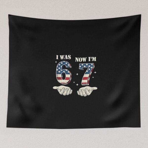 Item preview, I Was 6 Now I'M 7 American Flag designed and sold by irifine.