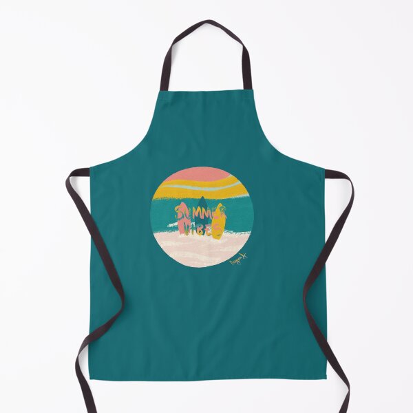 Item preview, Summer Vibes — Retro Surfboard Beach Sunset  designed and sold by Myna's SoulArt.