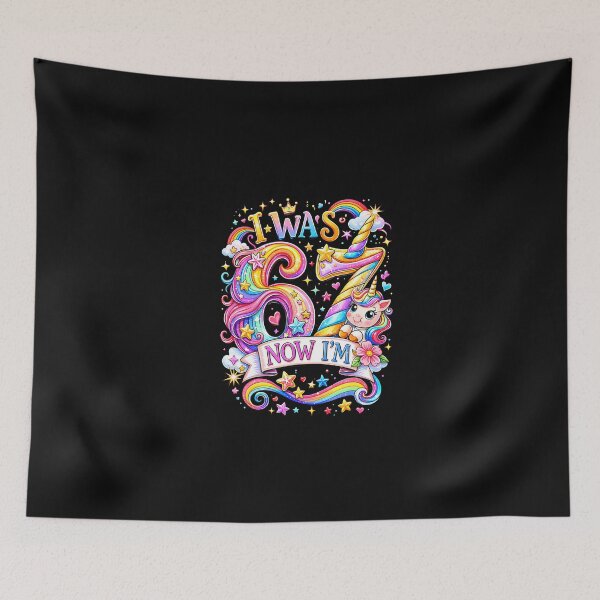 Item preview, 7 Years Old Birthday I Was 6 Now I'M 7 designed and sold by irifine.