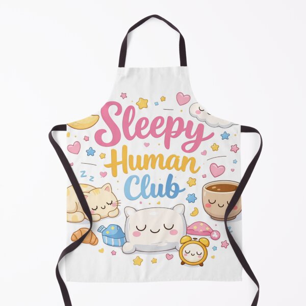 Item preview, Sleepy Human Club Cute Kawaii Sleep Lover Design designed and sold by Sanika arts .