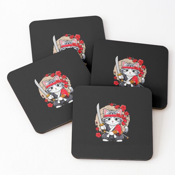 Item preview, Japanese Art Cat Ninja Ukiyo-E designed and sold by irifine.