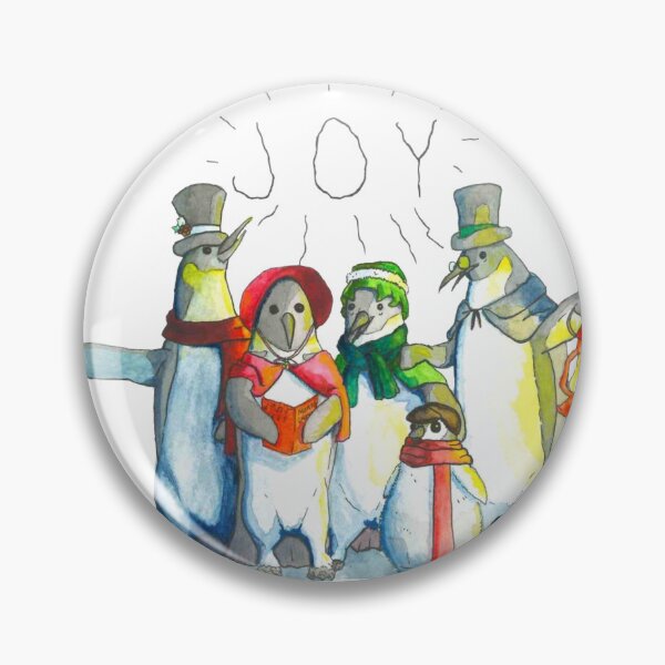 Item preview, Caroling Penguins designed and sold by CandycaneFarmer.