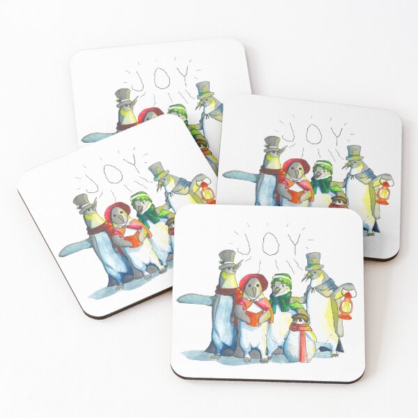 Item preview, Caroling Penguins designed and sold by CandycaneFarmer.