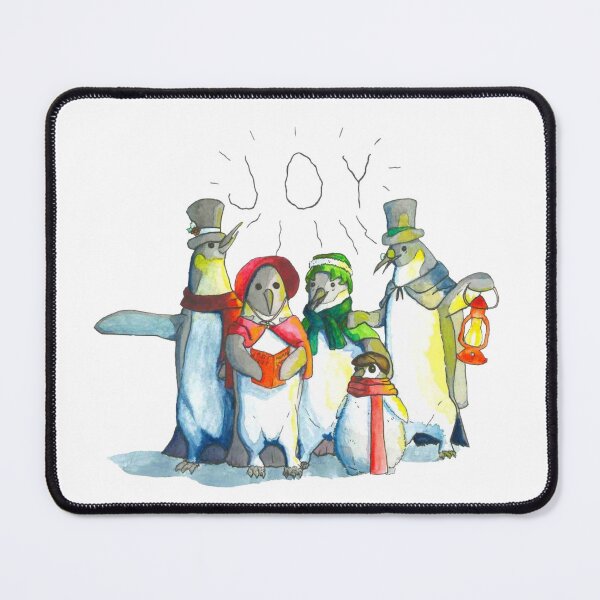 Item preview, Caroling Penguins designed and sold by CandycaneFarmer.