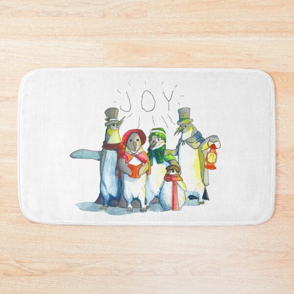 Item preview, Caroling Penguins designed and sold by CandycaneFarmer.