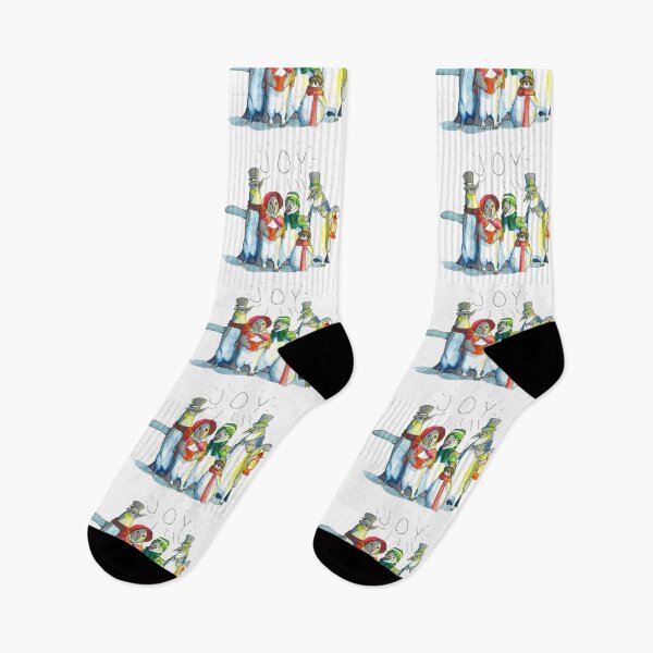 Item preview, Caroling Penguins designed and sold by CandycaneFarmer.
