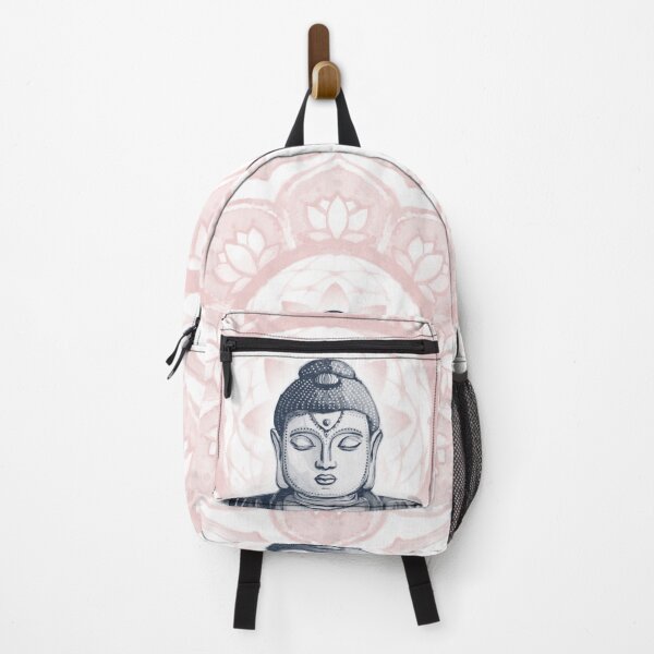 Item preview, Buddha Padma Watercolor - Snow Dusk Rose designed and sold by Irene Estelle.